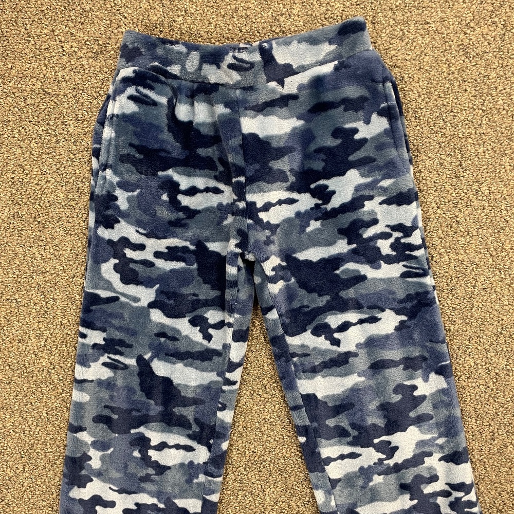 Cozy PJ Pants - Blue Camo